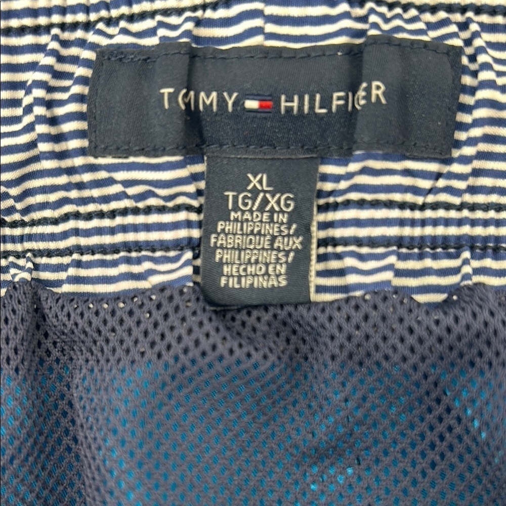 Tommy Hilfiger Swim Shorts Trunks Pool Vacation Beach Travel Sun Men's CL Lined - Picture 7 of 10